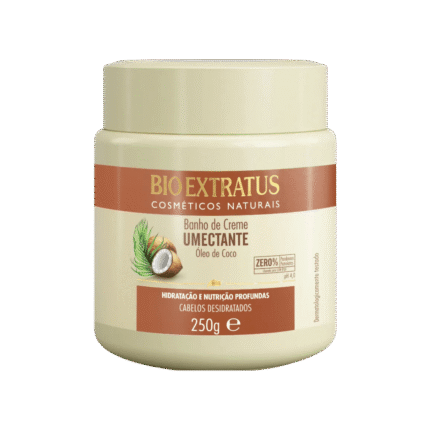 BIO EXTRATUS UMECTANTE OLEO DE COCO BANHO DE CREME 250G