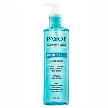 PAYOT SABONETE FACIAL PELE MISTA A OLEOSA AÇAO ANTIB 210ML
