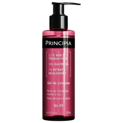PRINCIPIA GEL DE LIMPESA HIDRATANTE  9,5% TENSOATIVOS + 30%