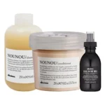 KIT DAVINES NOUNOU SH 250ML + COND 250ML + OI MILK OLEO 135M